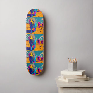 Funky Skateboard for Dog Lovers