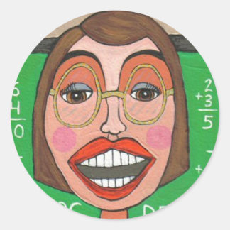 Funky Teacher - autocollant
