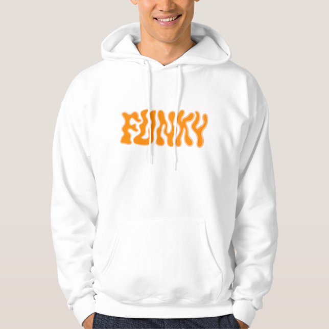Funky Unisex Sweat - shirt à capuche (Devant)
