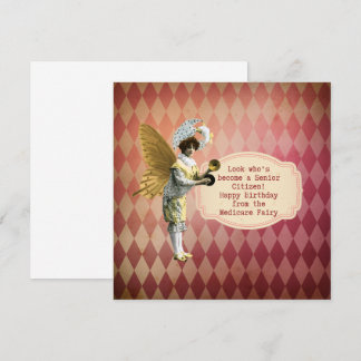 Funky Vintage Medicare Senior Birthday
