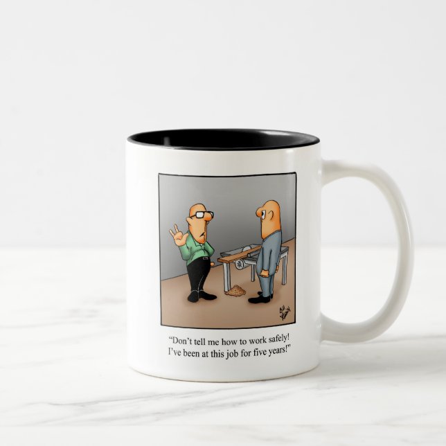 Funky World Day for Safety & Health Coffee Mug (Droit)