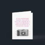 Funny 30th Birthday Eye Cream Carte de voeux pliée<br><div class="desc">Drôle 30e anniversaire Crème oculaire Carte de voeux pliée. Si vous vous souvenez d'avoir pris ça avec sur une soirée dehors, alors il est probablement temps d'investir dans une bonne crème oculaire. C'est une carte de la nostalgie qui fera rire les gens. Les appareils photo numériques ont été utilisés avec...</div>