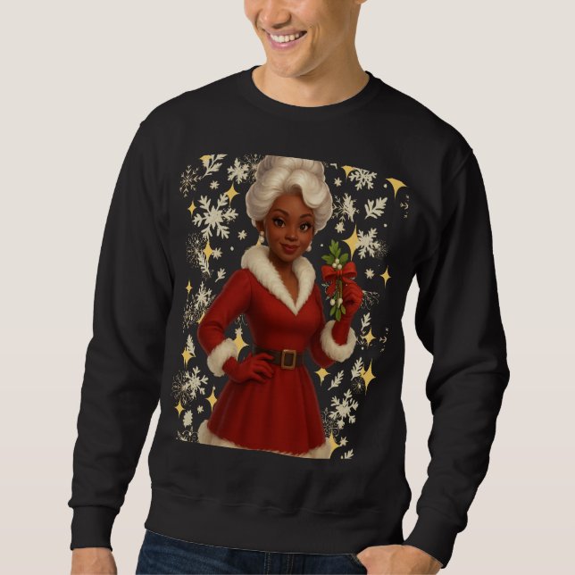 Funny 3D Cartoon Ugly Christmas Sweatshirt  (Devant)