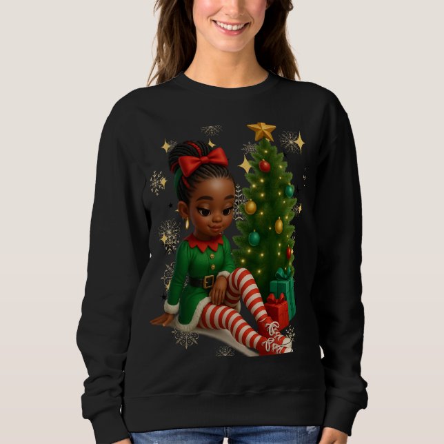 Funny 3D Cartoon Ugly Christmas Sweatshirt (Devant)