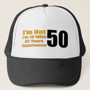 Funny 50e anniversaire Casquette