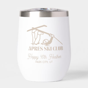 Funny Apres Ski Club Mug Isolé