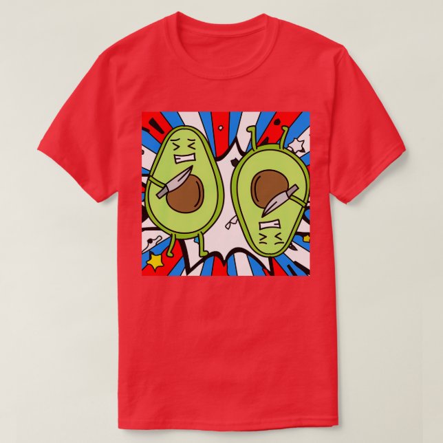 Funny Avocado Fruit Classic TShirt (Design devant)