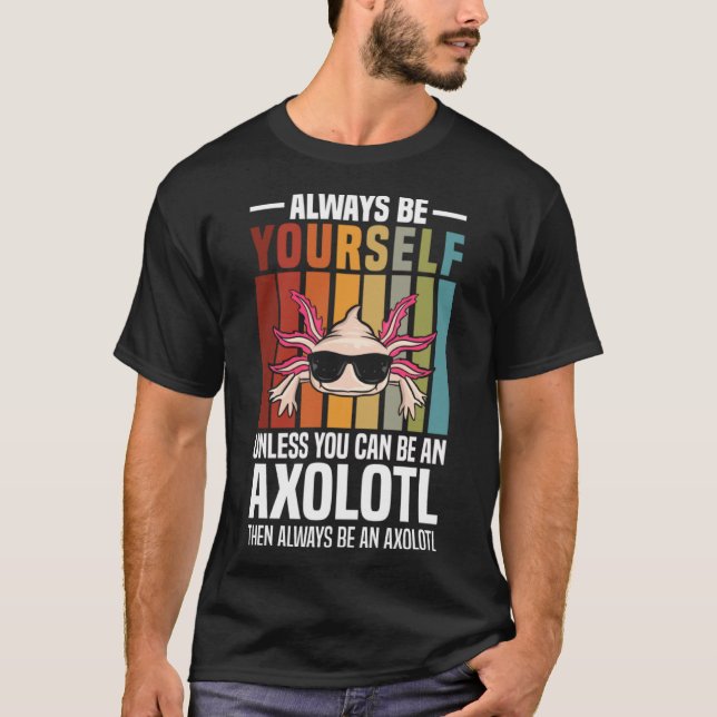 Funny Axolotl Sweat - shirt à capuche de basculeme (Devant)