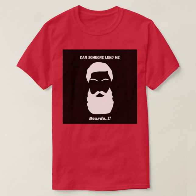 Funny Beard TShirt (Design devant)