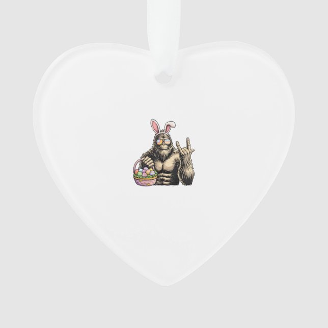 Funny Bigfoot Easter Egg Rock Sasquatch Easter Day (devant)