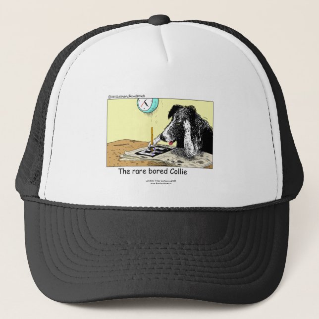 Funny Border Collie Casquette (Devant)