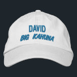 Funny BOSS Big Kahuna Casquette avec le nom person<br><div class="desc">Funny BOSS Big Kahuna Casquette avec Custom Name V09 Avez-vous un super BOSS ? Voici un casquette amusant que vous pouvez personnaliser avec un nom. Ce casquette fait partie de la collection de cadeaux GREAT BOSS. Vous pouvez également modifier la couleur du casquette, le style du casquette ou la couleur...</div>