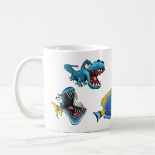 Funny Brave Kid Mug Ocean Fish Tale Cadeau