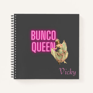 Funny Bunco Vintage Queen Carnet personnalisé