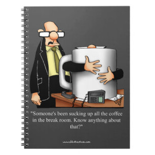 Funny Business Coffee Break Humour Carnet
