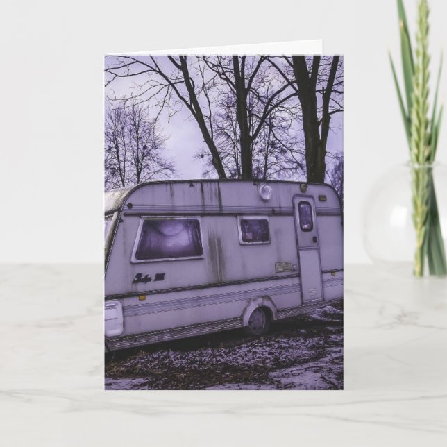 FUNNY CAMPER 'HELLO' CARTES DE RÉALISATION (Devant)