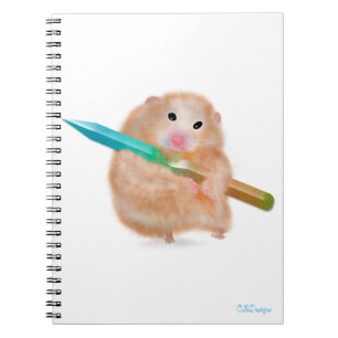 Funny Carnet Hamster