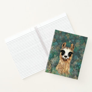 Funny Carnet Llama