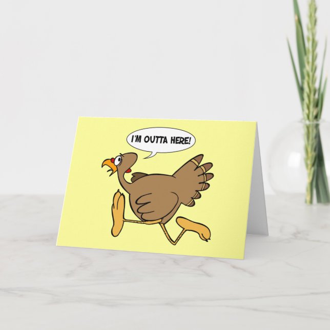 Funny Carte Thanksgiving (Devant)