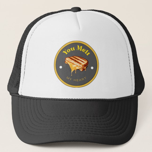 FUNNY ! Casquette - Vous Fondez Mon Coeur - Fromag (Devant)
