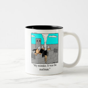 Funny Castle Humour Café Mug