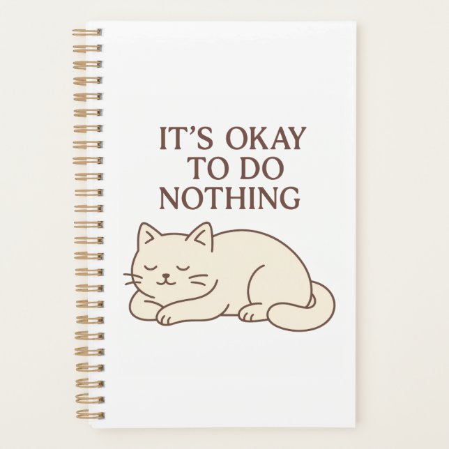 Funny Cat Carnet - mignon Journal pour Amoureux de (Devant)