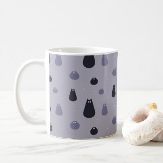 Funny Cats Mug gris