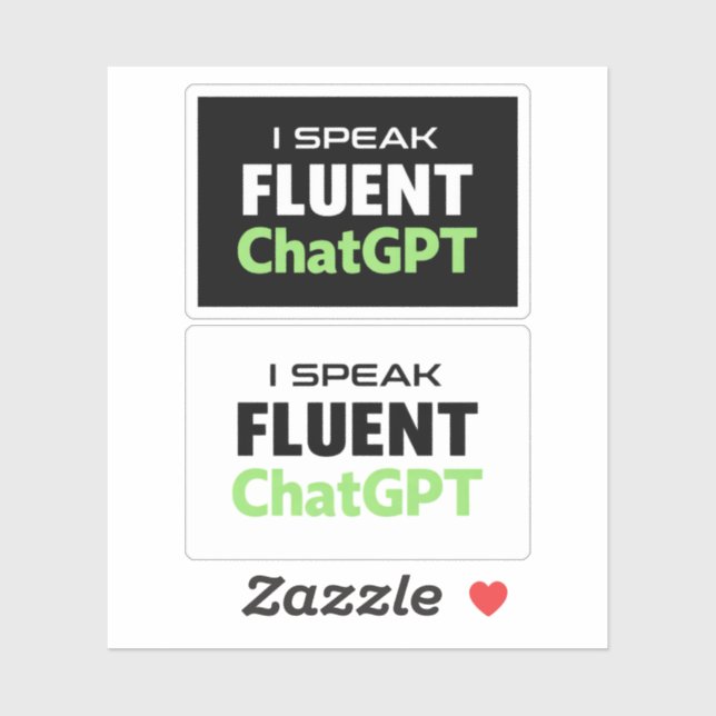 Funny ChatGPT Stickers (Feuille)