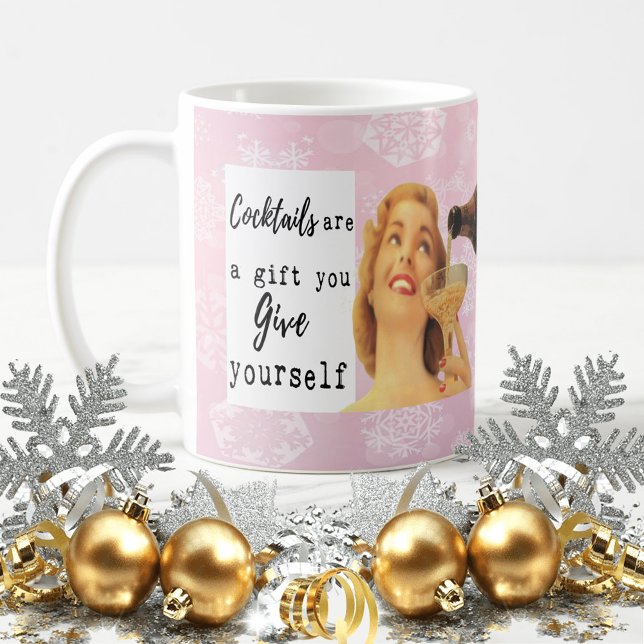 Funny Christmas Mug Best Friend "Gift Yourself" (Créateur téléchargé)