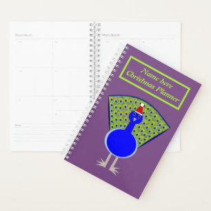 Funny Christmas Peacock Personnalisé