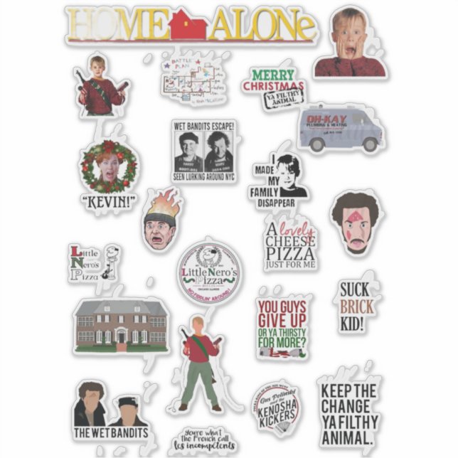 Funny Christmas Prank Stickers Pack (+10 pcs) 🎄😂 (Devant)