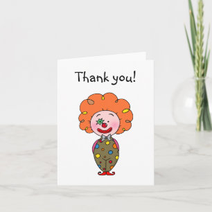 Funny clown merci