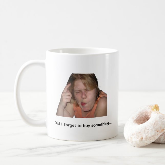 Funny Coffee Meme Mug (Avec donut)