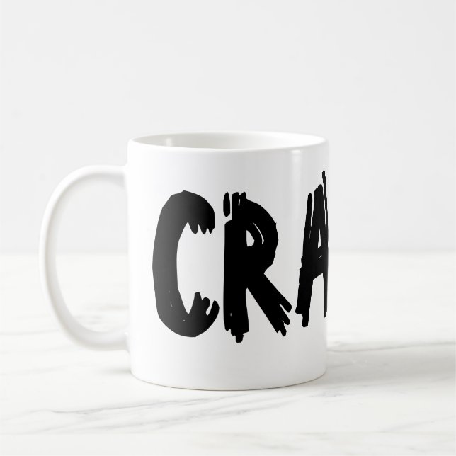 Funny coffee mug gift for CRANKY people (Gauche)