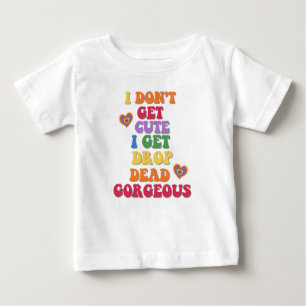 Funny Colorful LGBTQ Pride Mois Baby T-shirt bébé