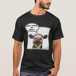 Funny Cow Artistique Animal, No Bull Pullover Swea