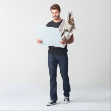 Funny Cow Get Well Giant Grey Card