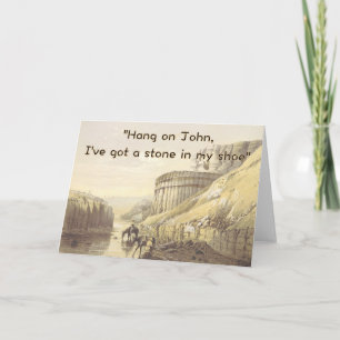 Funny Cowboy Carte d'anniversaire Humoristique Wes