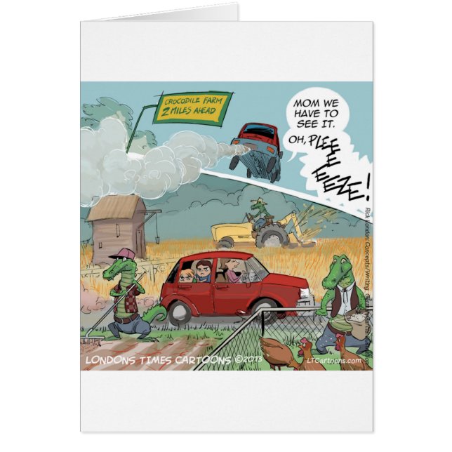 Funny Crocodile Farm (Devant)