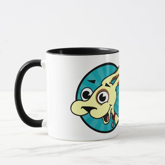 FUNNY CUG CHIEN RINGER MUG (Gauche)