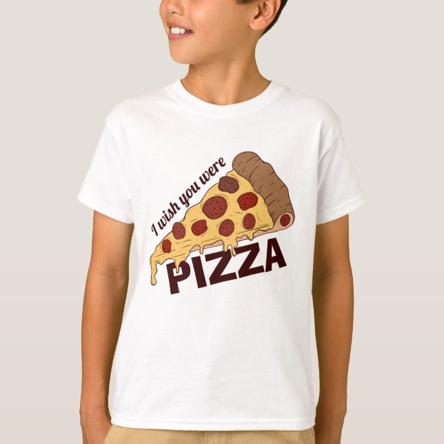 Funny Custom Text PIZZA chemises & vestes (Devant)