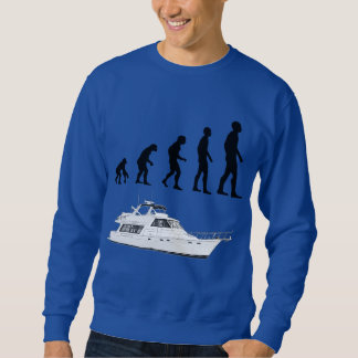 Funny Customizable Evolution & Boating Sweatshirt