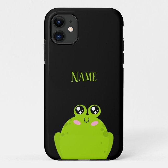 Funny Cute Frog Coque-Mate coque iphone (Dos)