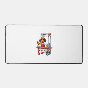 Funny Dachshund Chien Hotdog Sandwich Weenie Sauci