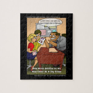 Funny Day Trader Jigsaw Puzzle par Rick London