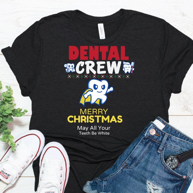 Funny Dental Crew Christmas Group T-shirt (Créateur téléchargé)