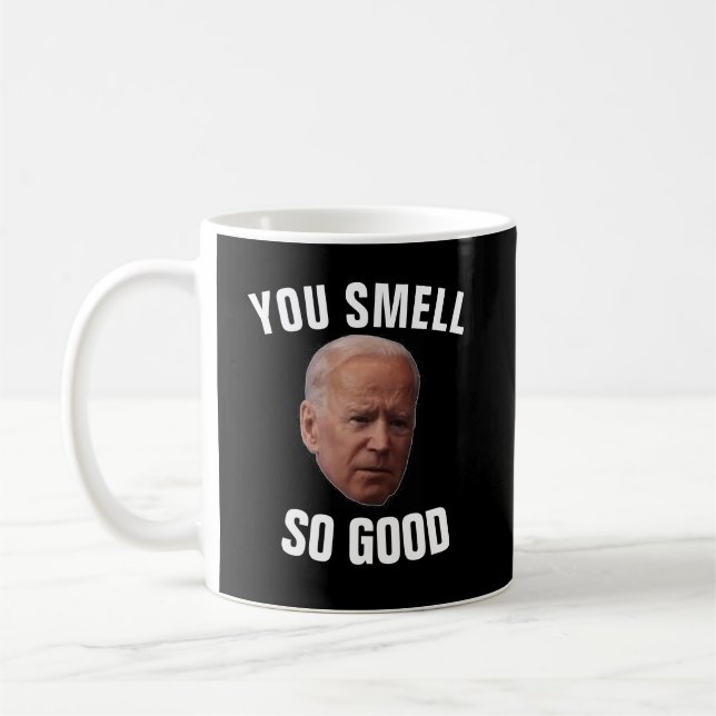 FUNNY DÉPLAISANT JOE BIDEN MUGS DE CAFÉ (Gauche)