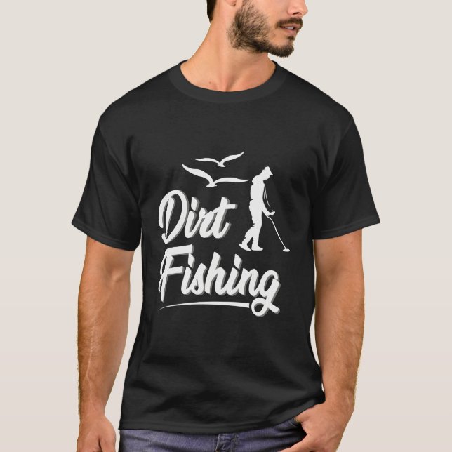 Funny Dirt Sweat - shirt à capuche de pêche - Meta (Devant)