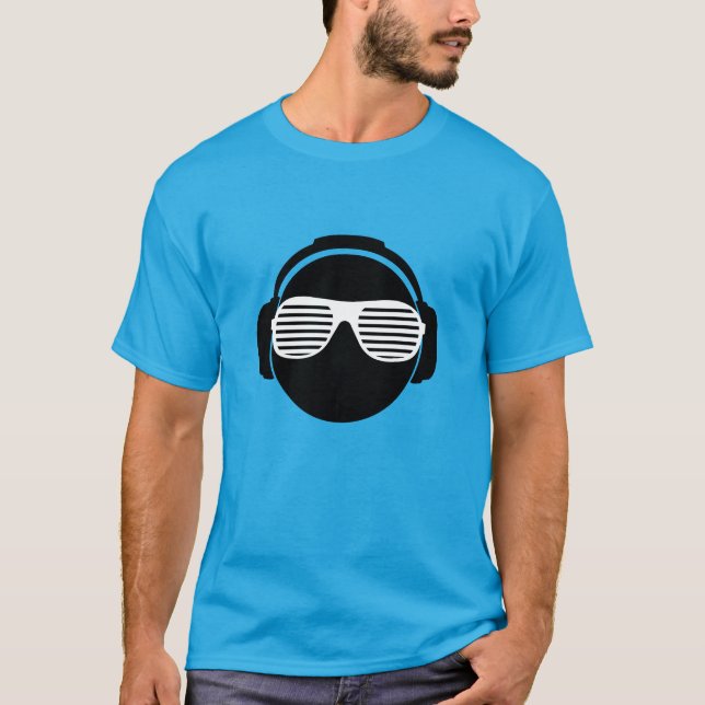 Funny DJ T-Shirt Cool EDM Party Music Tee for DJ (Devant)