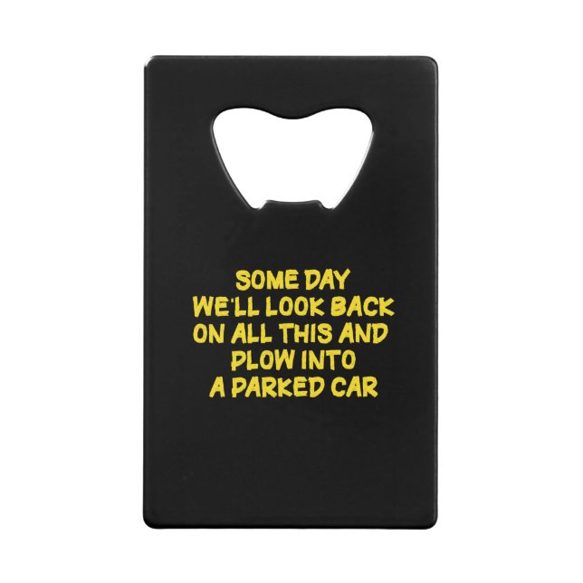 Funny Driving While Nostalgic Cautionary Quote (Devant)